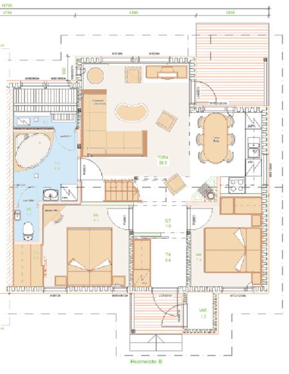 Otsopirtti: Maria And Otso Apartments Kolinkylä Стая снимка